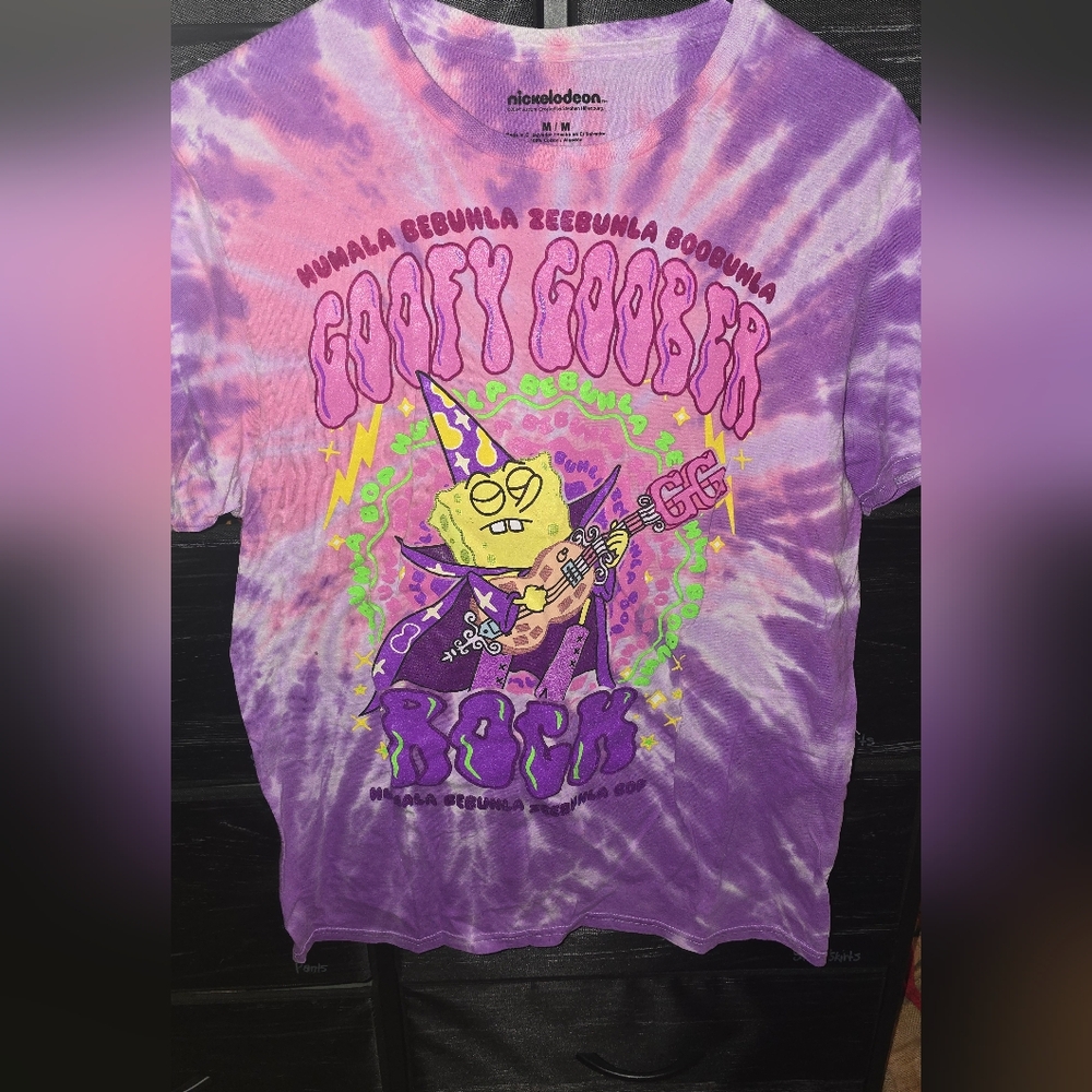 Nickelodeon Purple Goofy Goober Rock Tee